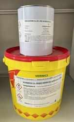 VERNICE ALIMENTARE VETROEPOX KG 5 ROSSA